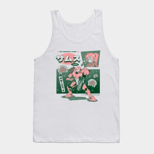 Bounty Hunter From Space - White Tank Top